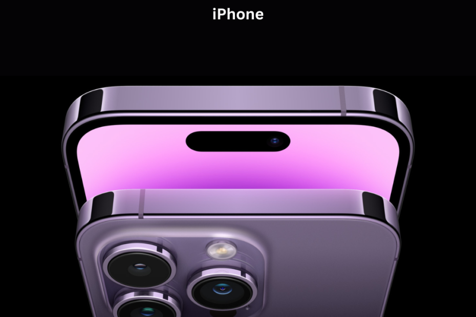 The photo of 14 Pro Max dan 14 Pro. Available under instalment plan at Taliponiesta.