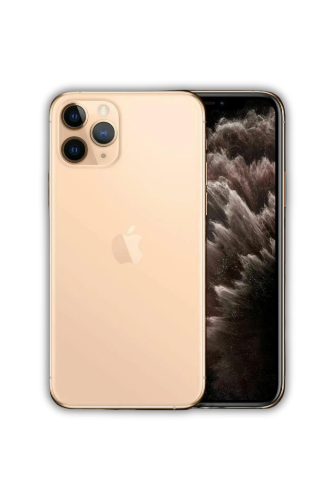 Graphic Photo of a Gold iPhone 11 Pro Max