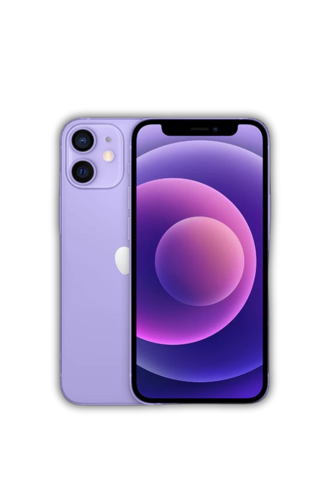 Graphic Photo of a Purple iPhone 12