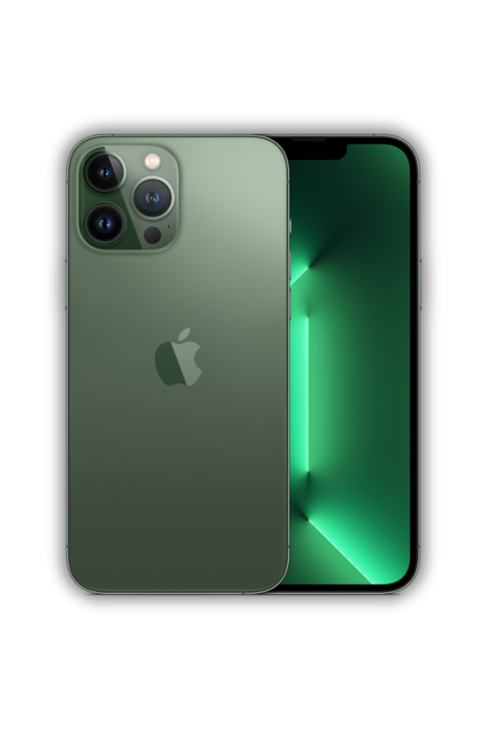 Graphic Photo of a Green iPhone 13 Pro Max