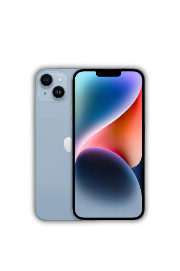 Photo of a Blue iPhone 14 Plus