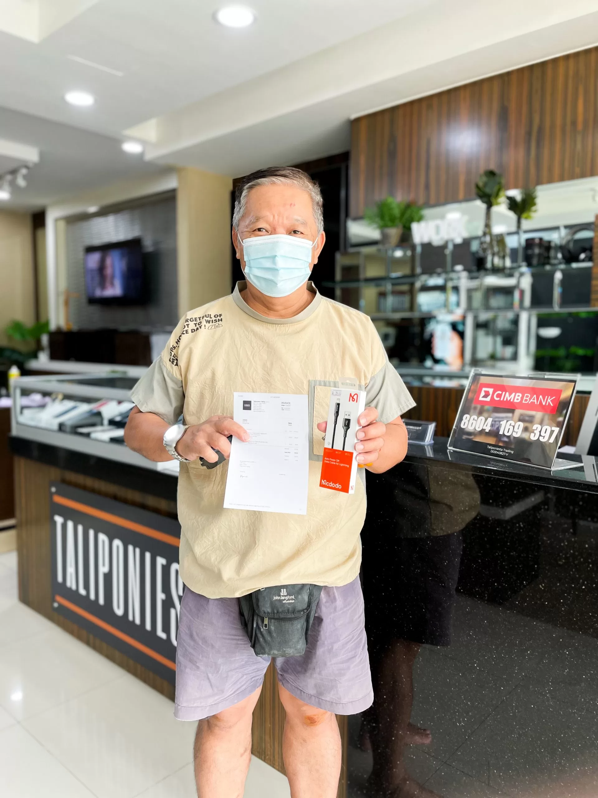 Photo of a customer at Taliponiesta Seremban